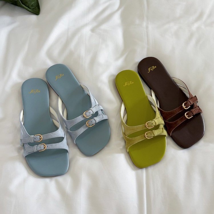 Women Outdoor Summer Shoes, 2026 New Unique Designer Style, Flat Wedge Heel