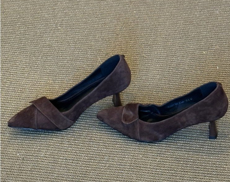 French Retro, Minimalist & Elegant, Commuter Shoes